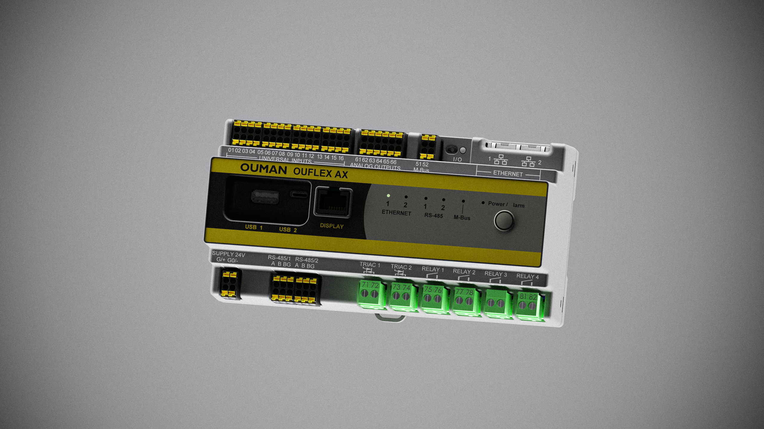 Ouman Ouflex AX freely programmable controller for building automation